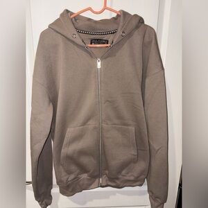 Free Planet Tan Hoodie Jacket